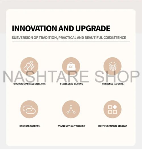 Rotatable Rack For Kitchen & Bathroom | رف دوار للمطبخ والحمام