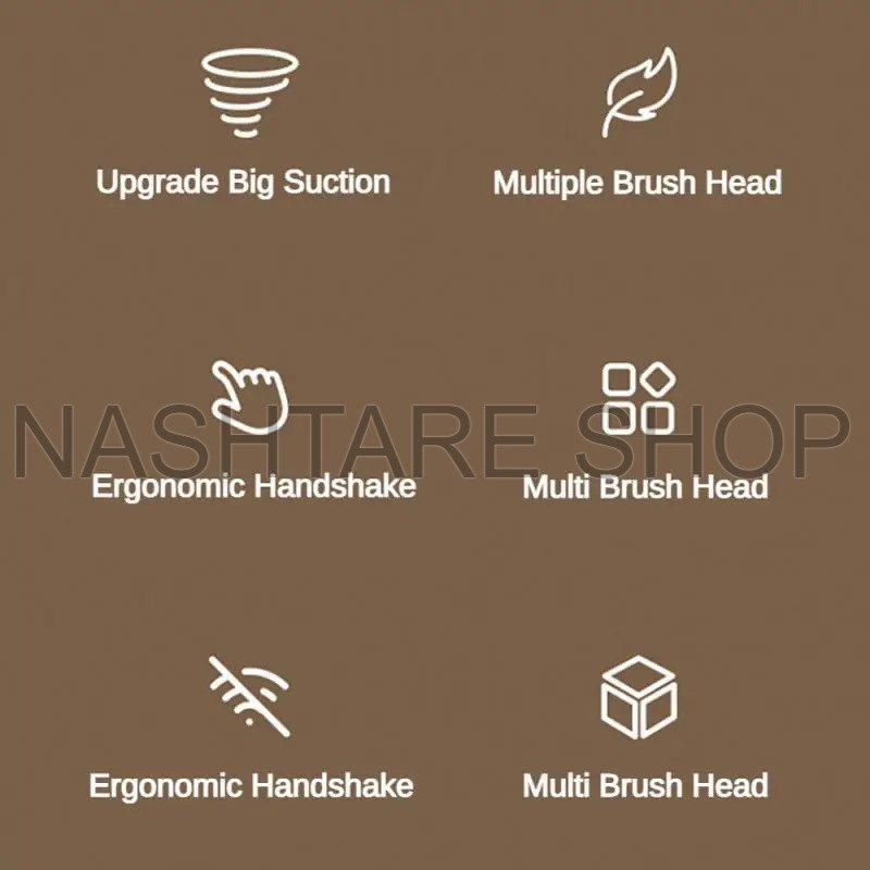 Portable Wireless Vacuum Cleaner GEBE KYFL-1188 | مكنسة كهربائية لاسلكية - Image 4