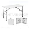 Portable Plastic Folding Table "طاولة بلاستيكية قابلة للطي محمولة"
