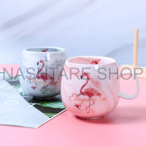 Marble Couple Ceramic Mug | زوجين من الأكواب السيراميك مصنوع من الرخام