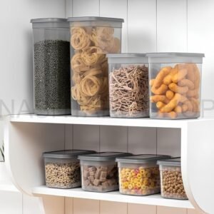 7 pcs Food Storage Container Set | طقم عبوات تخزين المطبخ