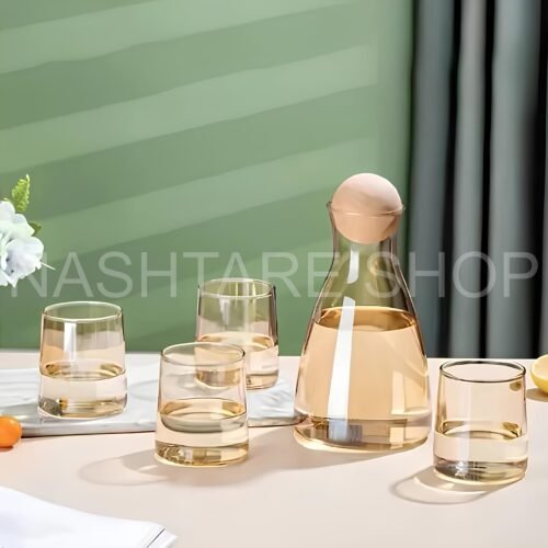 WhatsApp-Image-2025-02-11-at-20.21.39_2fe82229-min-scaled Classic Glass Water Set with Cork Lid | طقم أكواب زجاجية مع إبريق وغطاء خشب