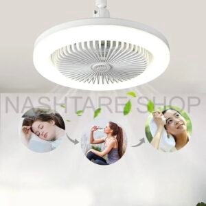 30W LED Ceiling Fanlight with Remote | مروحة سقف 30 واط مع إضاءة