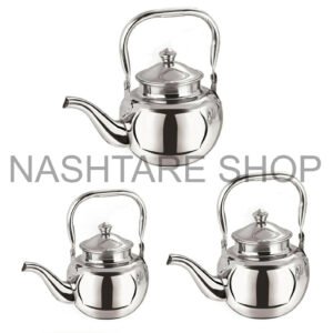 GEBE 3Pcs Teapot Set | مجموعة أباريق الشاي