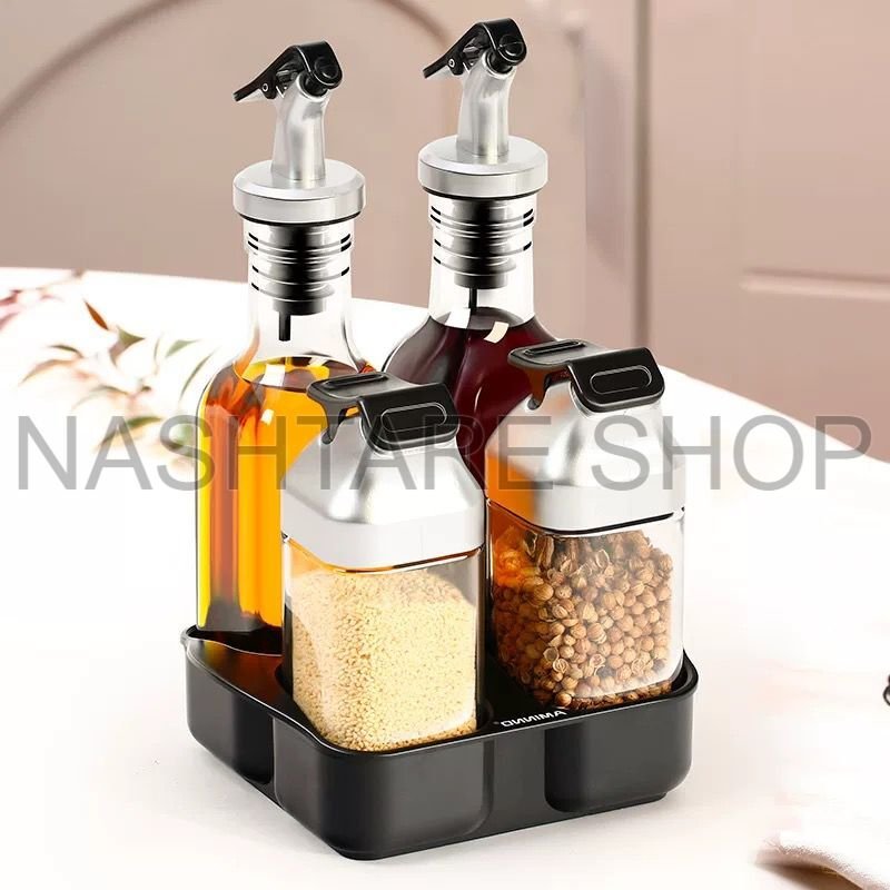 Oil & Spice Duo Stand | حامل الزيت والتوابل المزدوج