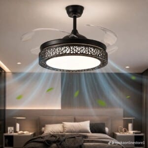 Ceiling Light With Fan