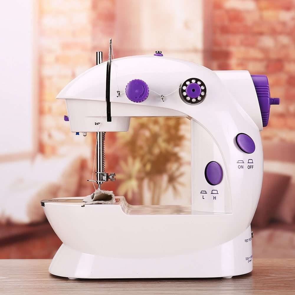 Portable Mini Sewing Machine with LED | ماكينة خياطة صغيرة محمولة مع إضاءة