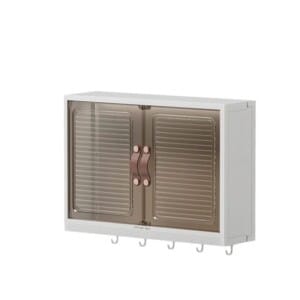 Wall-Mounted Bathroom Storage Cabinet | خزانة حمام للتخزين معلقة على الحائط