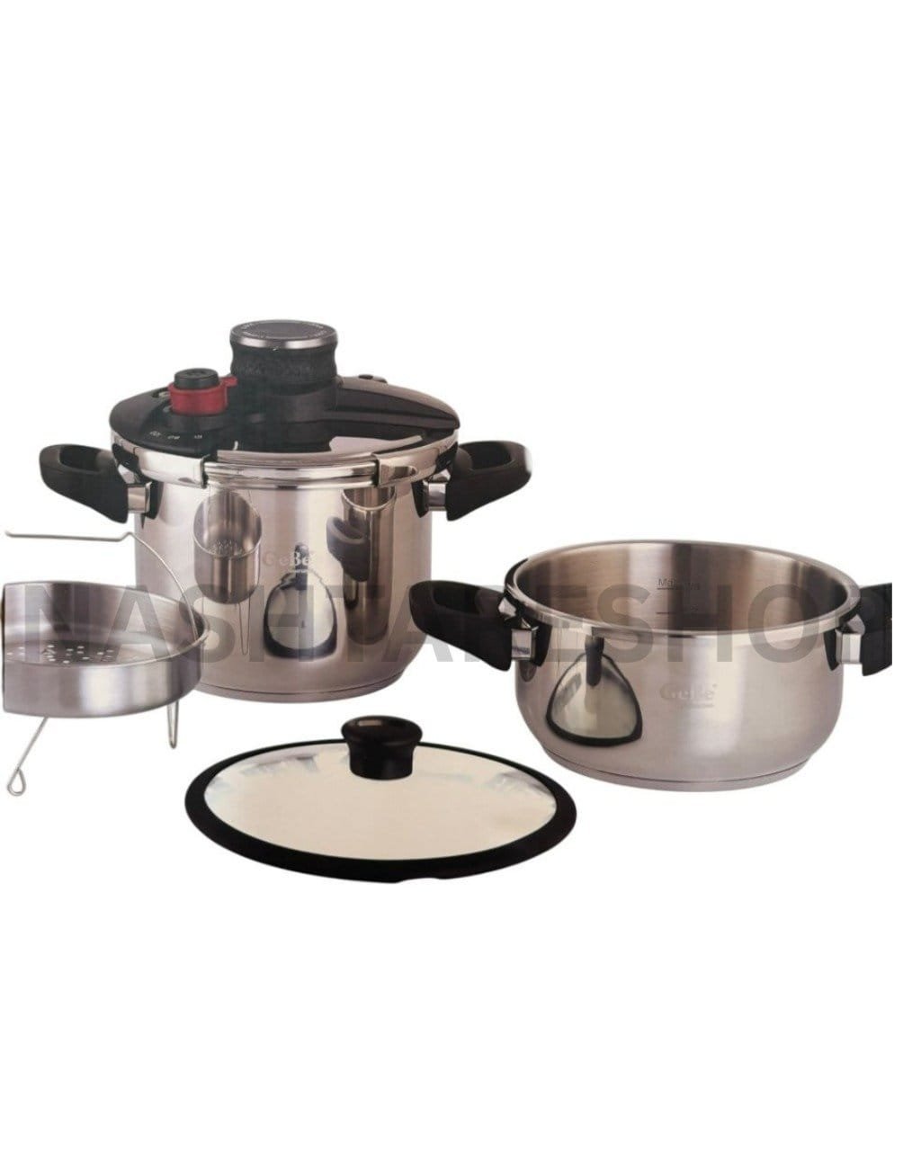 GEBE 5PCS Pressure Cooker | 5 قطع قدر ضغط