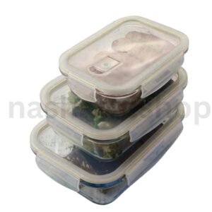 Glass Food Container | وعاء طعام زجاجي