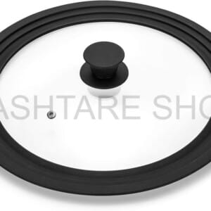 Multi Functional Stepped Silicone Glass Pot Cover | غطاء قدر زجاجي سيليكون متعدد الوظائف