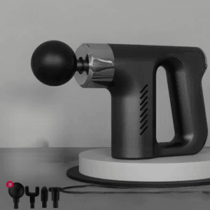 Fascial Gun With 4 Heads | مسدس مساج للعضلات مع 4 رؤوس