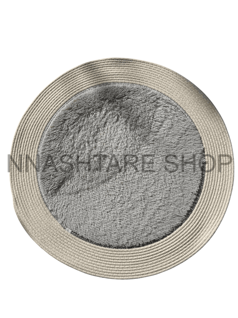 Carpet Straw & Fur | سجادة من القش والفرو - Image 3