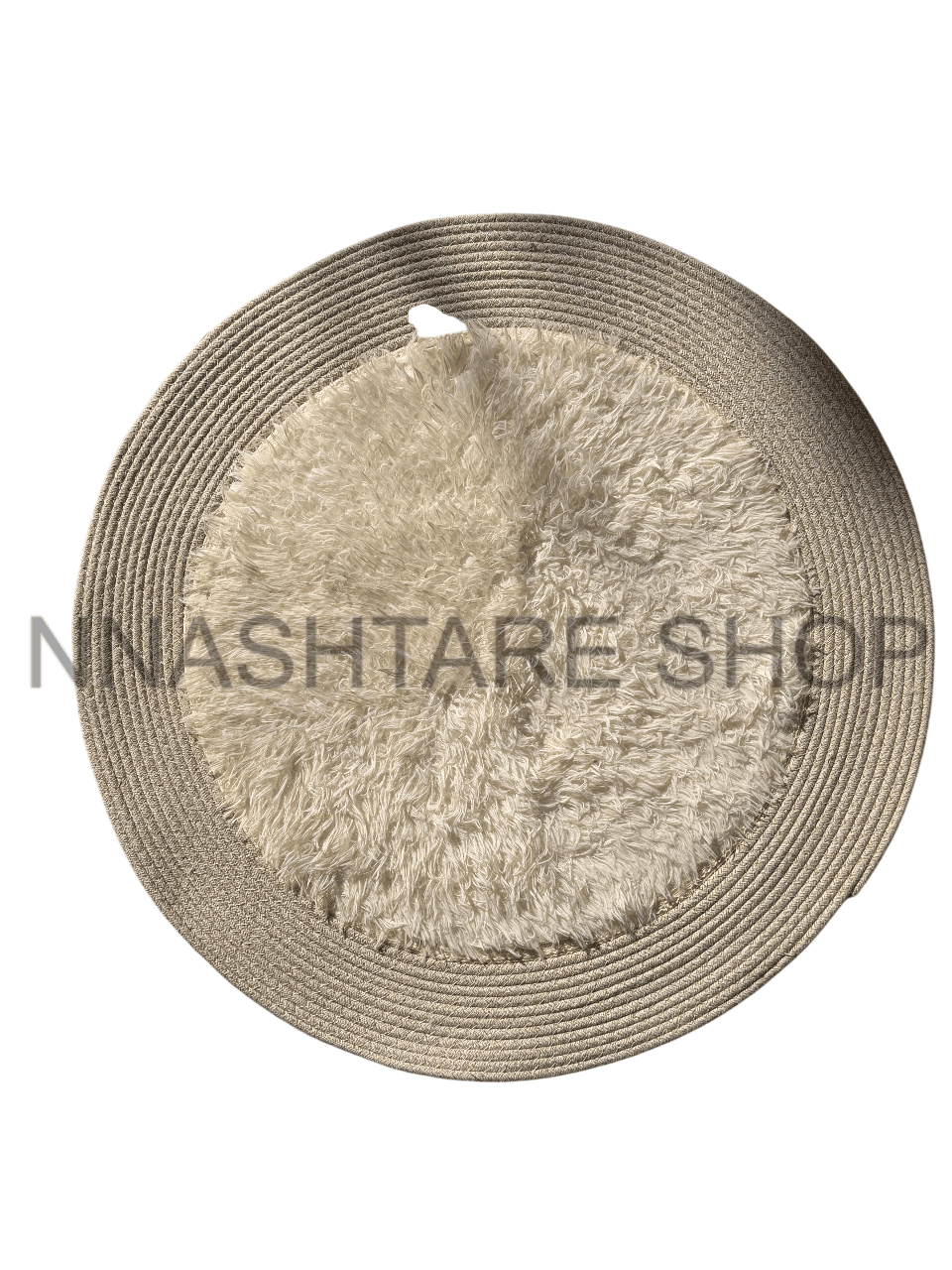 Carpet Straw & Fur | سجادة من القش والفرو - Image 2