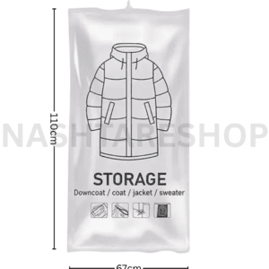 Vacuum bag with hook - كيس تخزين مفرغ الهواء مع خطاف