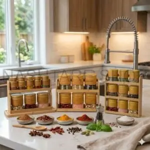 GeBe Spice Organizer Set | مجموعة تنظيم التوابل