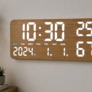 Smart Digital Clock |  ساعة حائط رقمية