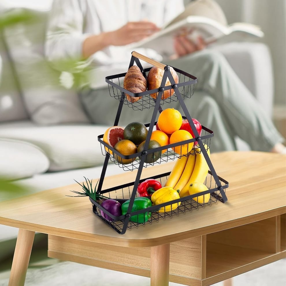 Rectangular Fruit Storage Basket | سلة تخزين فواكه مستطيلة