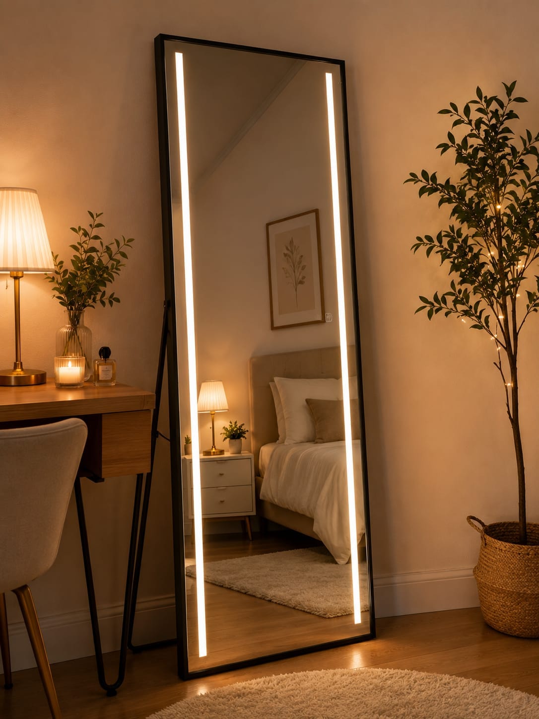 LED Full-Length Mirror